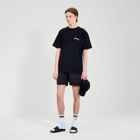 Ellesse tshirt for man אלס חולצה טישרט אוברסייז בצבע שחור לגבר